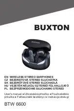 BUXTON BTW 6600 User Manual предпросмотр