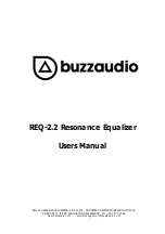 Preview for 1 page of Buzzaudio REQ-2.2 User Manual