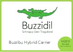 Предварительный просмотр 1 страницы Buzzidil Buzzibu Hybrid Carrier Instruction Manual