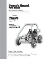 BV Powersports TBM150 Owner'S Manual preview