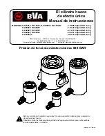 Предварительный просмотр 26 страницы BVA Hydraulics HC10003T Manual