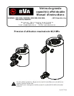 Preview for 8 page of BVA Hydraulics HDG10002 Instruction Manual