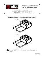 Preview for 10 page of BVA Hydraulics P8701 Instruction Manual