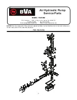 Предварительный просмотр 6 страницы BVA Hydraulics PA1500M Instruction Manual