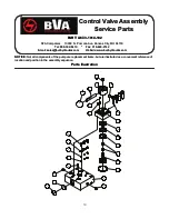 Предварительный просмотр 10 страницы BVA Hydraulics PA1500M Instruction Manual