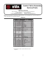 Предварительный просмотр 11 страницы BVA Hydraulics PA1500M Instruction Manual