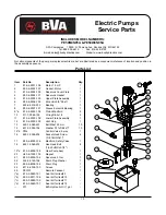 Предварительный просмотр 10 страницы BVA Hydraulics PE30M4N01A Instruction Manual