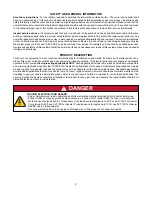 Preview for 2 page of BVA Hydraulics PE60M3N06G Instruction Manual