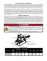 Предварительный просмотр 2 страницы BVA Hydraulics PU20DMP01B Instruction Manual