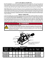 Предварительный просмотр 2 страницы BVA Hydraulics PU20M3N01B Instruction Manual