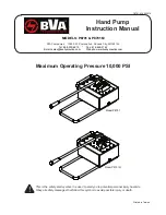 Предварительный просмотр 1 страницы BVA P8701 Instruction Manual