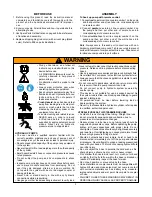 Preview for 3 page of BVA PA1500L Instruction Manual