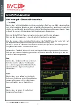 Preview for 18 page of BVC BLACKLINE Series Operation Manual