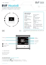 Предварительный просмотр 1 страницы BVF Heato8 User Manual