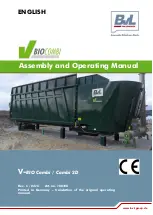 BVL V-BIO Combi Assembly And Operating Manual предпросмотр