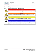 Preview for 13 page of BVL V-COMFORT 2300 Operating Manual