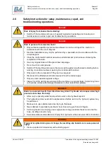 Preview for 24 page of BVL V-COMFORT 2300 Operating Manual