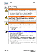 Preview for 58 page of BVL V-COMFORT 2300 Operating Manual