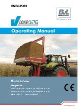 BVL V-LOAD Cutter Megastar 110 Operating Manual preview