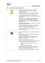 Preview for 27 page of BVL V-LOAD Cutter Megastar 110 Operating Manual