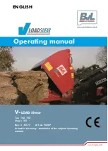 Предварительный просмотр 1 страницы BVL V-LOAD Shear Operating Manual