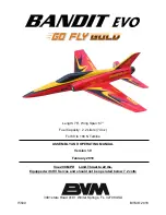 Предварительный просмотр 1 страницы BVM Go Fly Gold Bandit Evo Assembly And Operating Manual