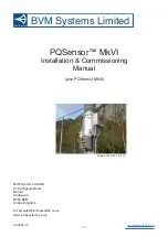 BVM PQSensor MkVI Installation & Commissioning Manual предпросмотр