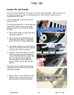 Предварительный просмотр 30 страницы BVM Yak 130 Construction And Operation Manual