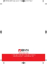 Предварительный просмотр 12 страницы BVN BB 160 User Manual & Certificate Of Warranty