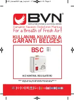 Предварительный просмотр 1 страницы BVN BSC User Manual