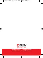 BVN BSH 100-65A User Manual & Certificate Of Warranty предпросмотр