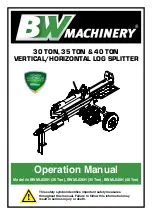 BW Machinery BWMLS30H Operation Manual preview