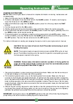 Preview for 21 page of BW Machinery BWMLS30H Operation Manual