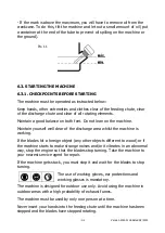 Preview for 17 page of BW Machinery Greatbull GBK65 Series User Manual