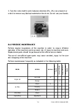 Preview for 27 page of BW Machinery Greatbull GBK65 Series User Manual