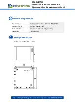 Preview for 4 page of BW SENSING BW-IMU710 Series Technical Manual