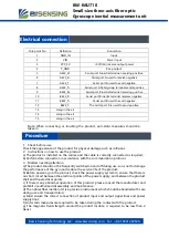 Preview for 6 page of BW SENSING BW-IMU710 Series Technical Manual