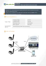 Предварительный просмотр 4 страницы BW SENSING WF-WM410 Technical Manual