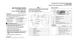 Preview for 1 page of BW Technologies GasAlertClip Extreme Instruction Sheet