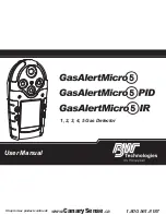 BW Technologies GasAlertMicro 5 User Manual preview