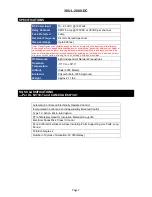 Preview for 8 page of BWI Eagle 38UL-2000-DC Manual