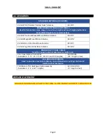 Preview for 9 page of BWI Eagle 38UL-2000-DC Manual