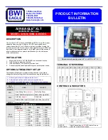 BWI Eagle 441AN-5000-4-20O-DC Product Information Bulletin preview