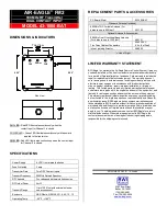 Preview for 2 page of BWI Eagle AIR-EAGLE FM2 43-1000-BAT Product Information Bulletin