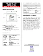 Предварительный просмотр 2 страницы BWI Eagle AIR-EAGLE FM2 43-1000N4W-120VAC Product Information Bulletin