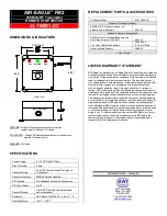 Предварительный просмотр 2 страницы BWI Eagle AIR-EAGLE FM2 43-1100R1-DC Product Information Bulletin