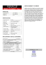 Предварительный просмотр 2 страницы BWI Eagle AIR-EAGLE SR 38-1400-BAT Product Information Bulletin