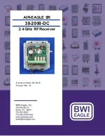 BWI Eagle Air-Eagle SR 38-2000-DC Quick Start Manual preview