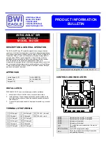 BWI Eagle AIR-EAGLE SR 38-2020 Product Information Bulletin предпросмотр