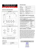 Предварительный просмотр 2 страницы BWI Eagle AIR-EAGLE SR PLUS 36-1800-120VAC Product Information Bulletin